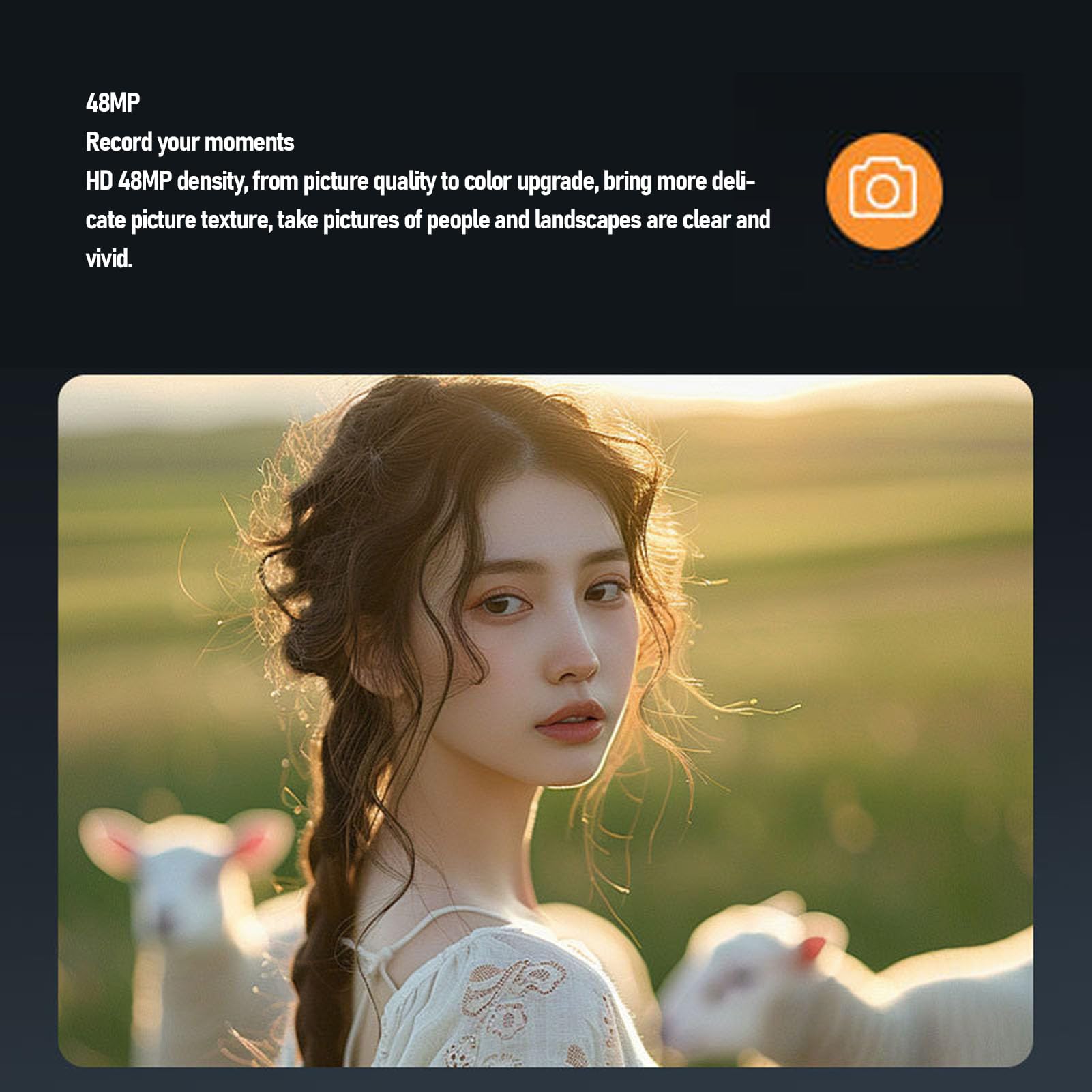 48MP HD 16x Zoom Autofocus WiFi Fotocamera Digitale con Schermo a Colori 2.8 Pollici per Fotografia, Obiettivo Ottico, Sistema di Zoom Digitale 16x, Schermo Display a Colori (Nero)