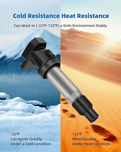 Miniatura 4 de ECCPP Paquete de 8 bobinas de encendido para Cadillac para Buick Lucerne DTS/Sevilla/para Deville 2004-2006 Reemplazo para UF564 C1556 para