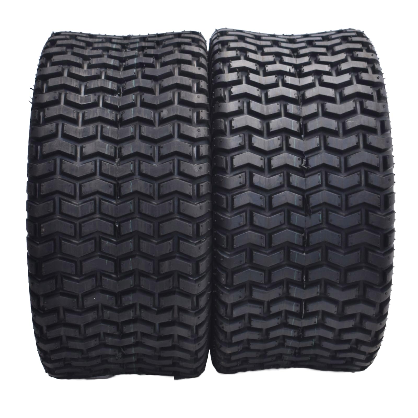 Dayrim 2 Pcs 18x8.50-8 Lawn Mower Tires - 4 Ply, Tubeless, Turf Tread for Riding Mowers & Garden Tractors