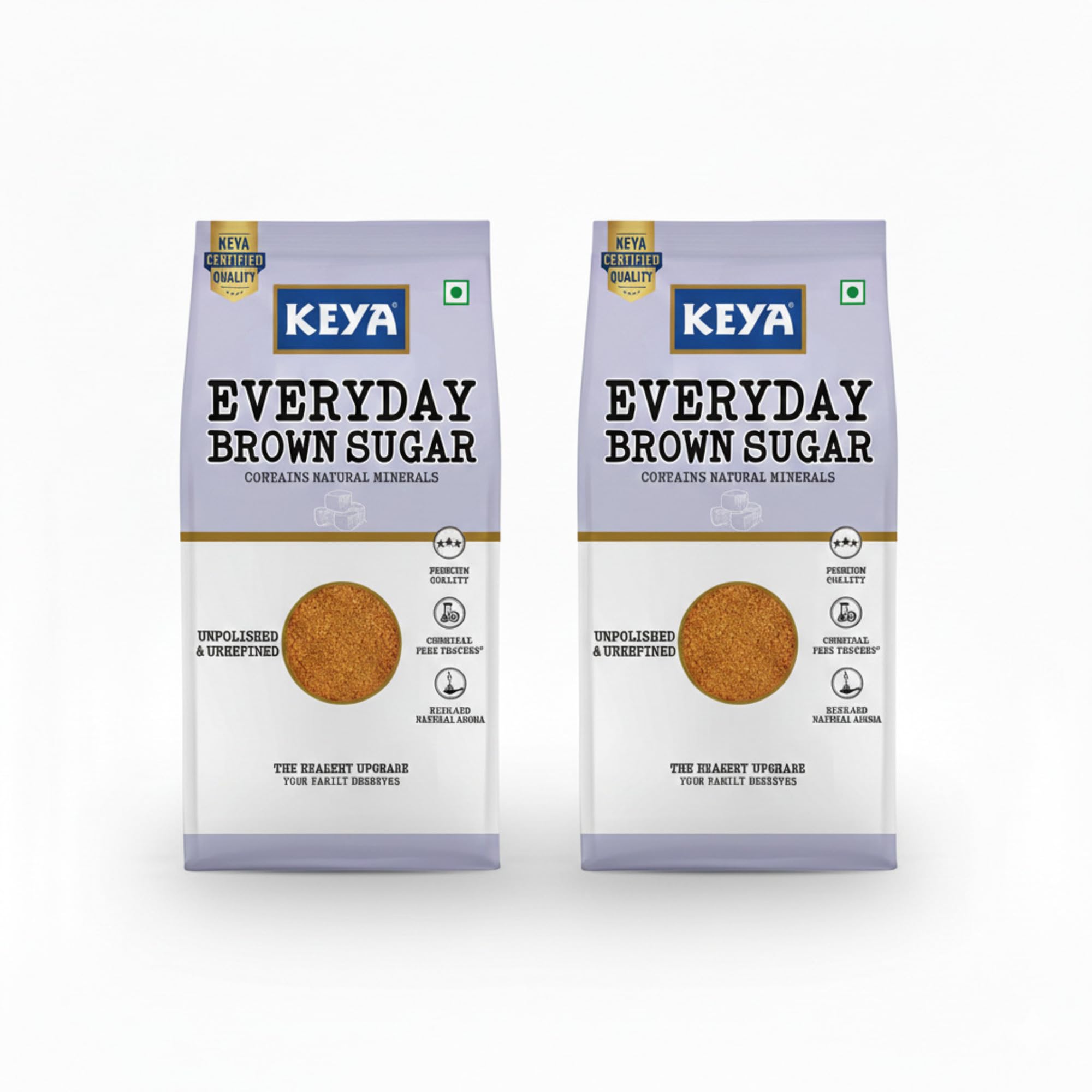 Keya Everyday Brown Sugar 500g X Pack of 2 - 1kg Montly pack | Top