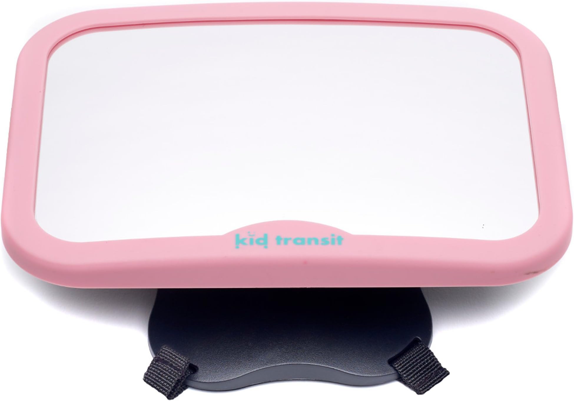 Kid Transit Baby Car Mirror Baby Car Seat Mirror DESIGNED FOR PARENTS Travelling with Young Children for UK Rear Facing Child Seats KNOW THAT YOUR BABY IS SAFE (Colour: Pink, Size: Large)