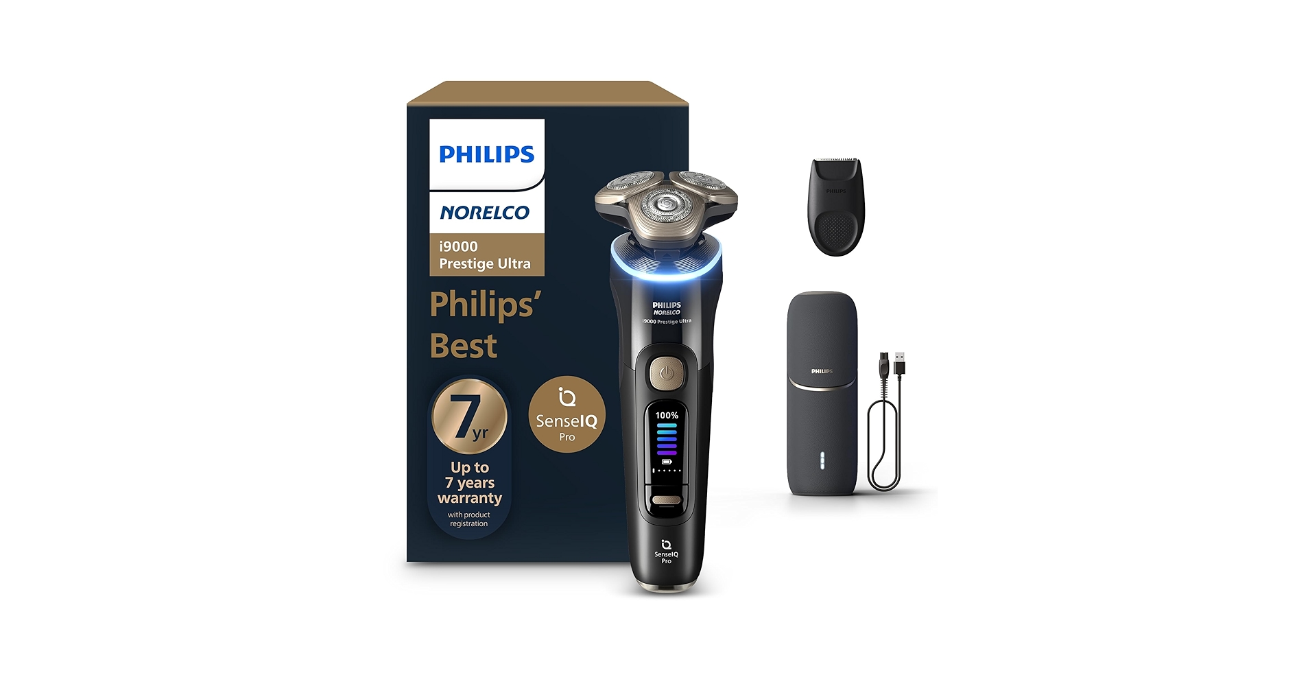 Amazon.com: Philips Norelco Shaver i9000 Prestige Ultra, Wet