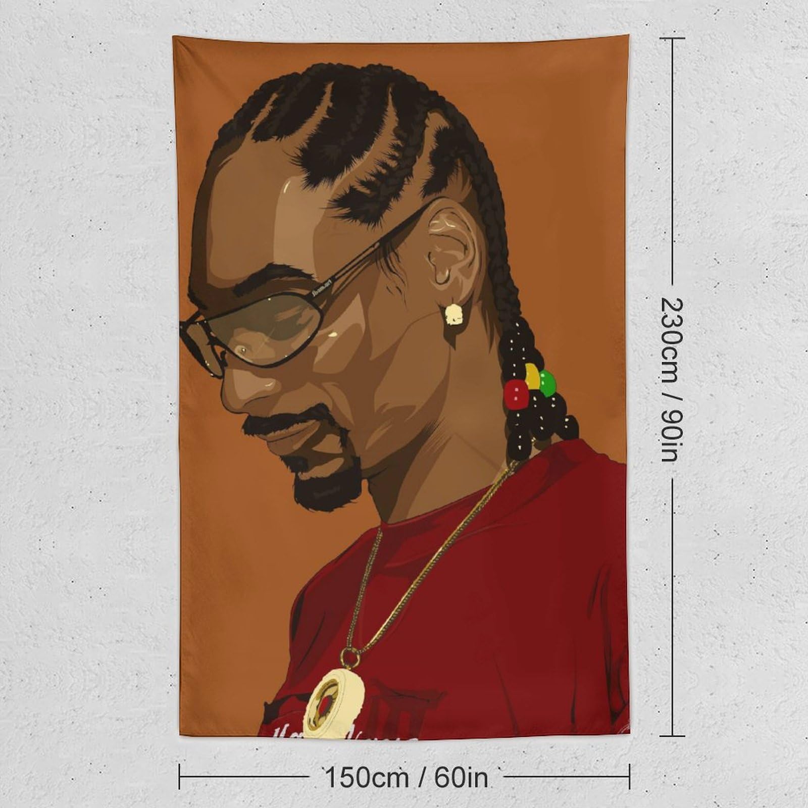 Poster con stampa di cantante rap hip hop All Star (27), stampa artistica da parete, idea regalo, decorazione per camera da letto, soggiorno, casa moderna, 152,4 x 228,6 cm