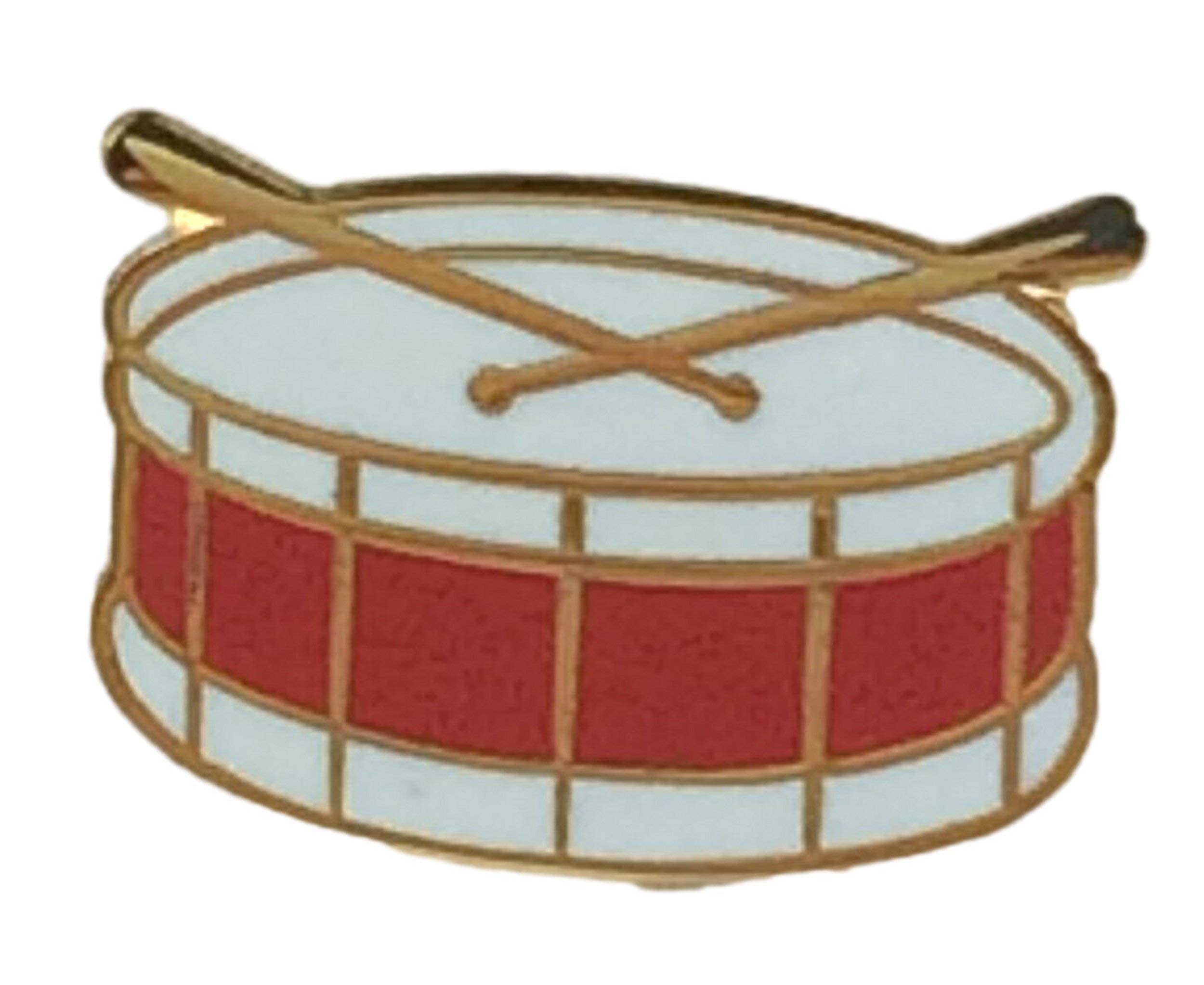 Smartbadge® Drum Percussion Music Instrument Hard Quality Enamel Lapel Pin Badge