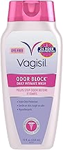 Vagisil Odor Block Daily Intimate Feminine Vaginal Wash for Women, 12 Ounce (Packaging May Vary)