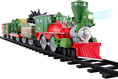 Miniatura 2 de Lionel Juego de tren modelo a batería listo para jugar con control remoto para vacaciones de Navidad