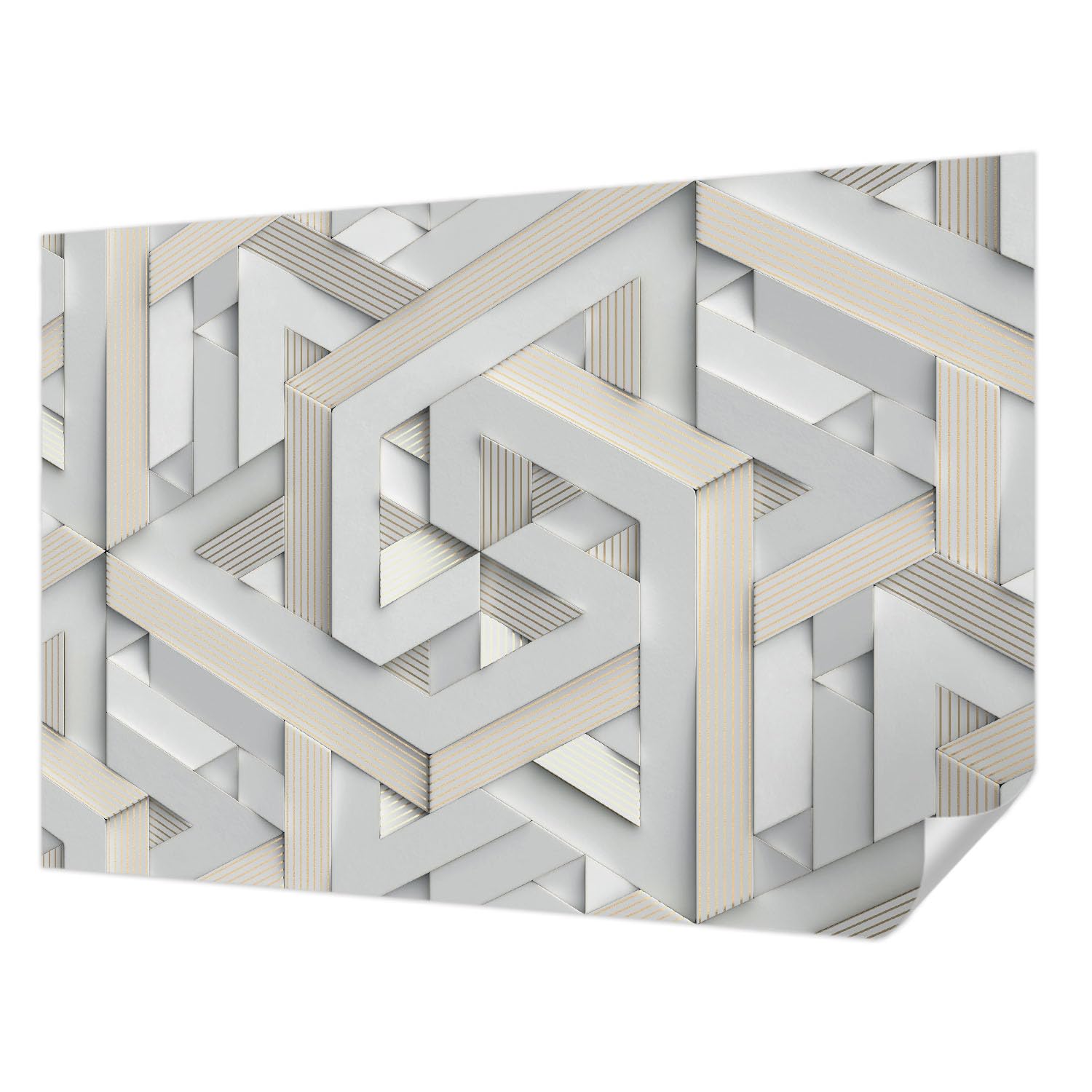 Décor Mural Adhésif Résistant aux Taches Tulup Papier Peint 152x104
