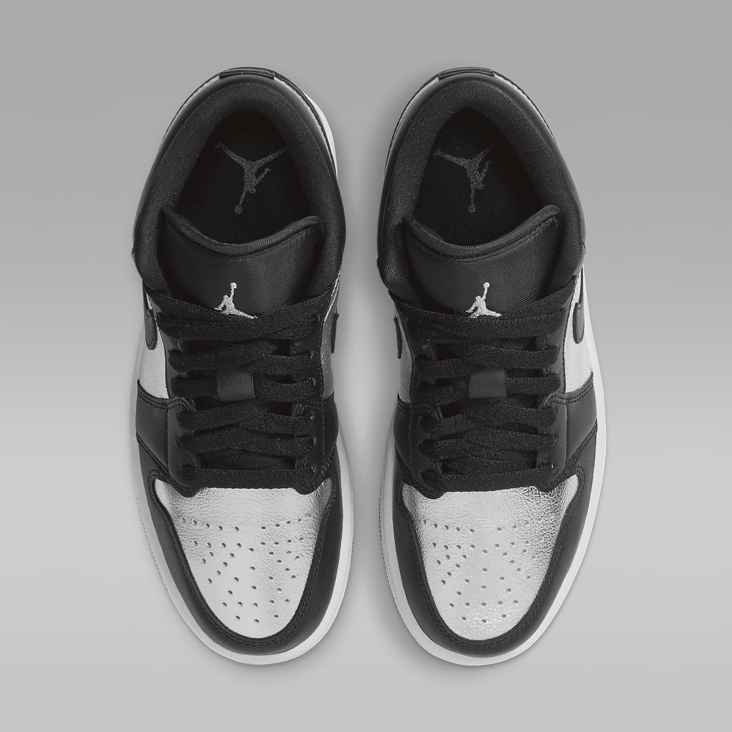Women's Air Jordan 1 Low SE Silver Toe (DA5551 001) Size 10.5W, 9M