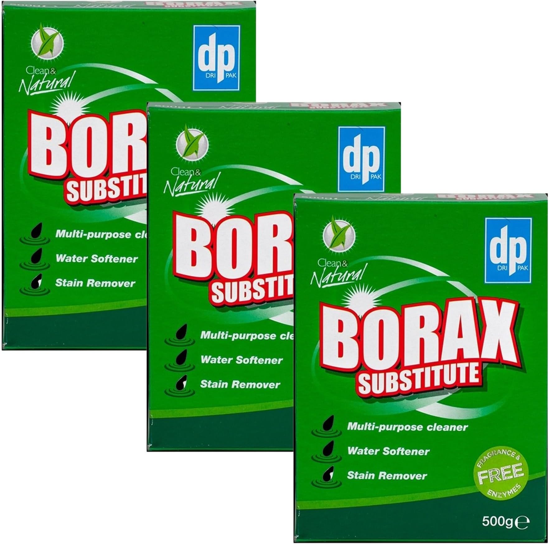Dri-Pak Borax Substitute 500g Pack of 3-002116 x 3 - Packaging May Vary