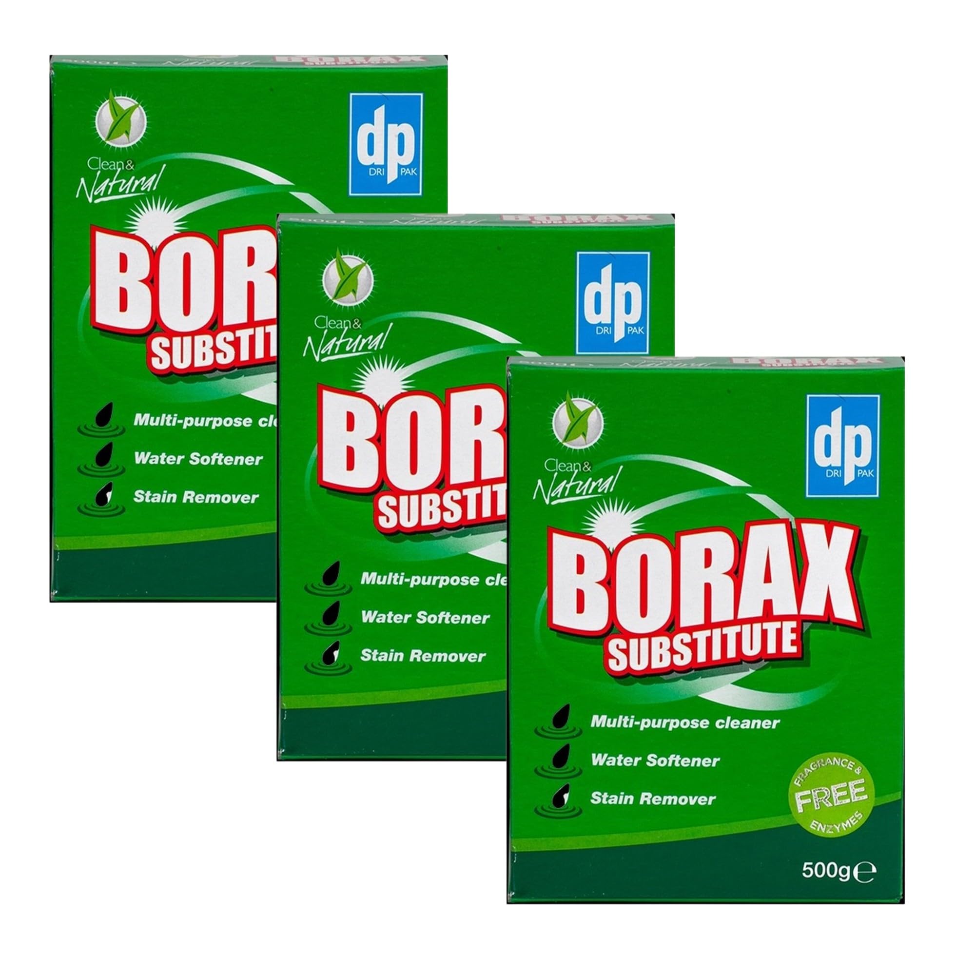 Dri-Pak Borax Substitute 500g Pack of 3-002116 x 3 - Packaging May Vary