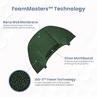 Vista 43 de Foam Masters - Almohadillas de espuma viscoelástica ultra premium para AirPods Pro de 3ª generación (2025), 3 pares, nueva versión, ajuste seguro