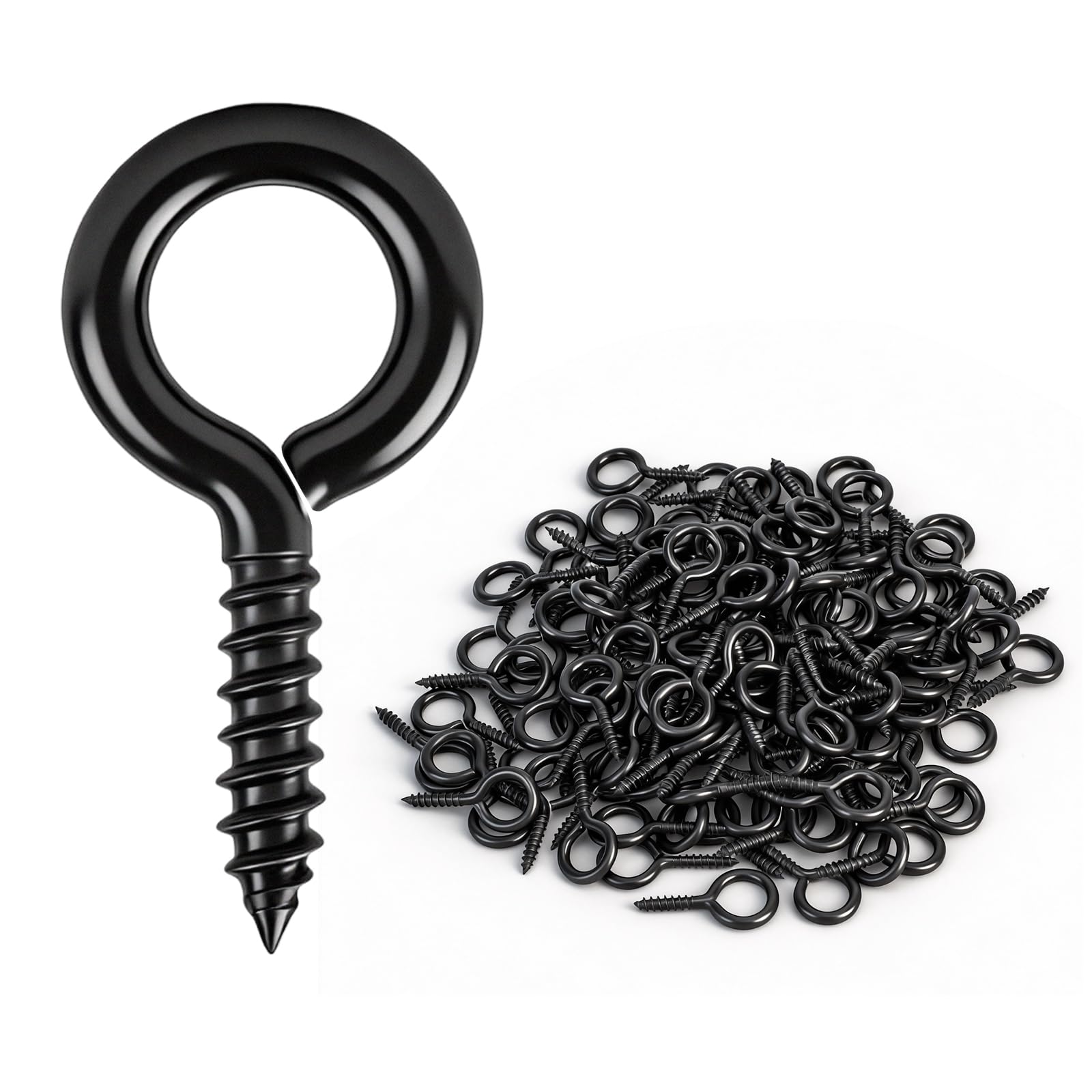 Stainless Steel Screw Eyes - 50 Pack -13