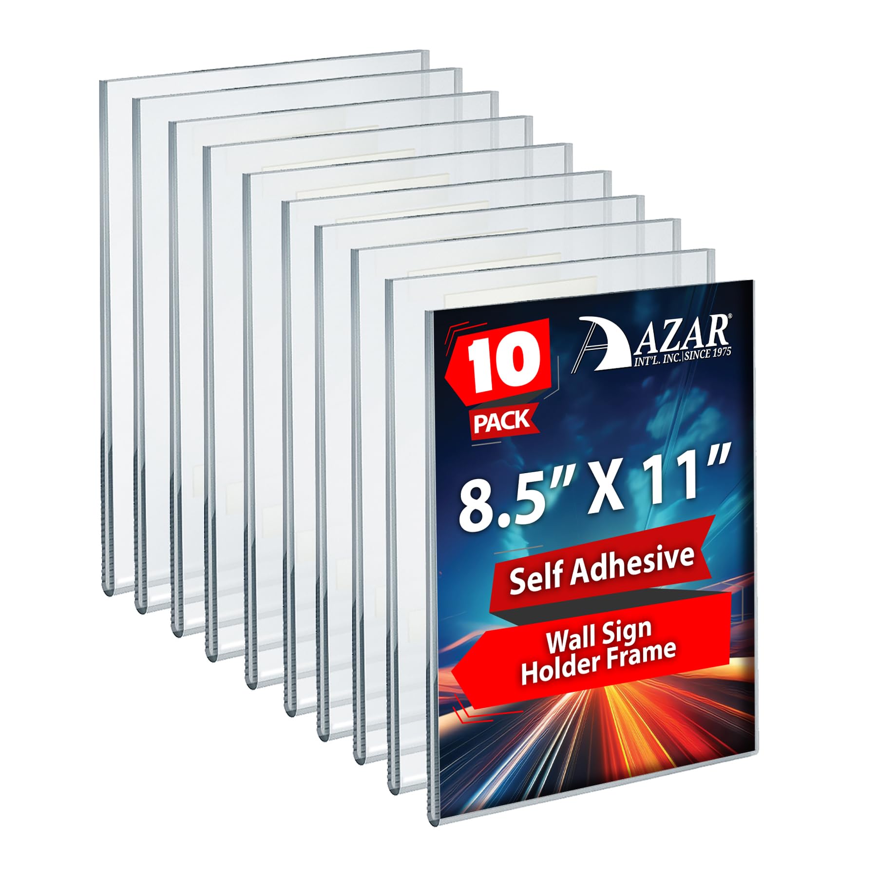 pisama❤︎︎ Amazon.com: Azar Displays, 122021, Adhesive Clear Acrylic