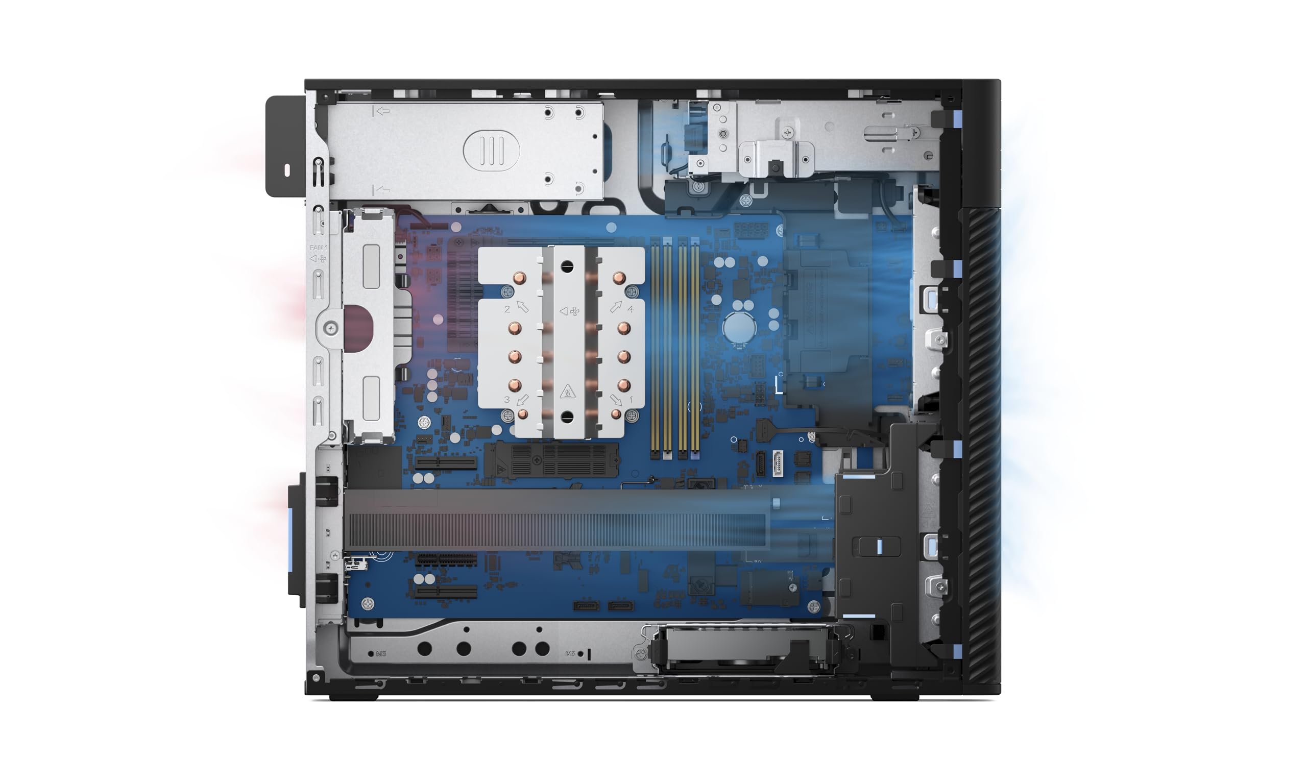 Dell Pro Max Tower T2 FCT2250, 500W, TPM, U7-265, 32GB, 1TB SSD, NVIDIA RTX 2000 Ada, vPro, Kb, Mouse, W11 Pro, 3 Jahre Basic Onsite