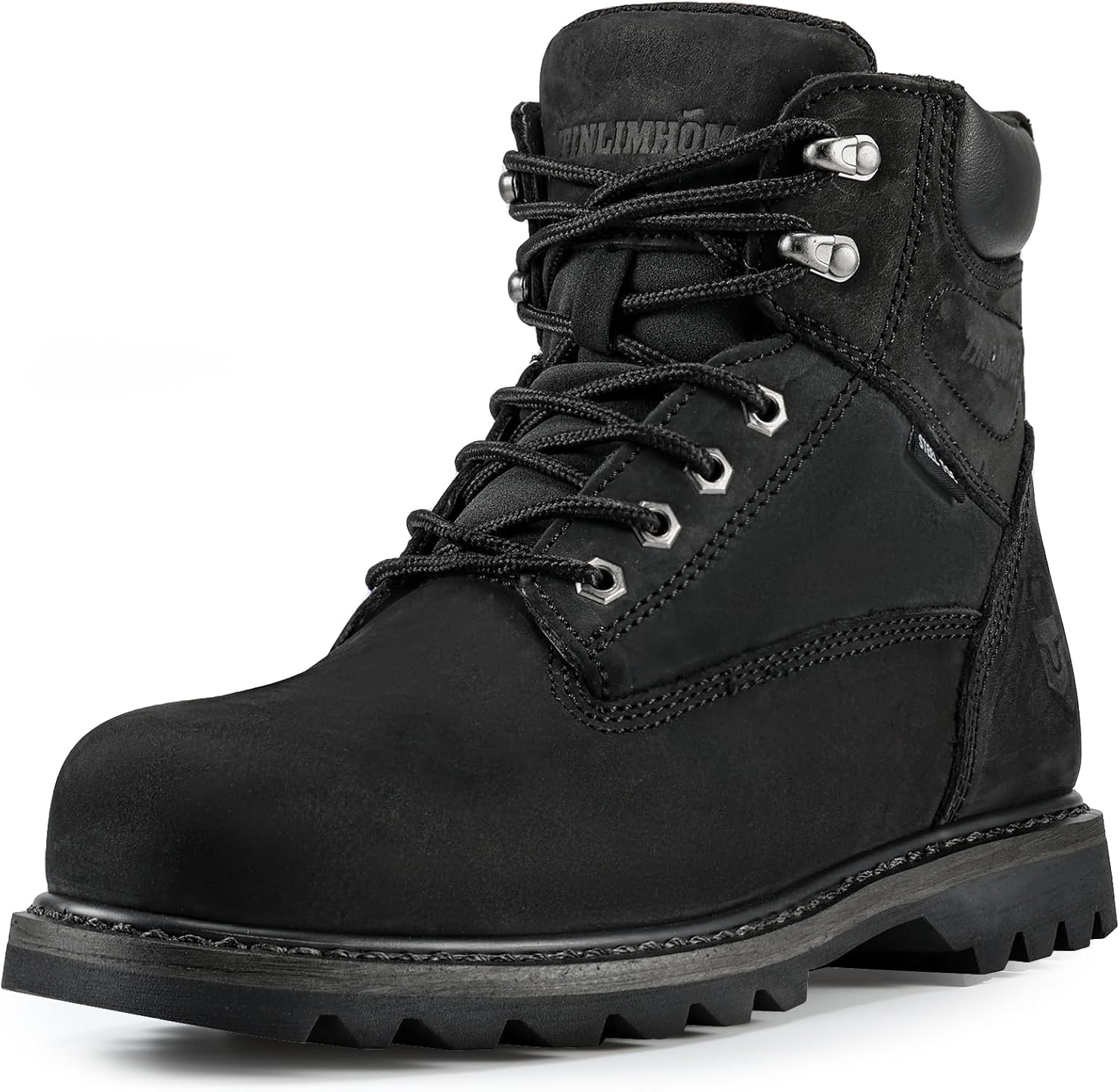 Comfort Work Boots for Men Steel Toe/Soft Toe Boots Water Resistant and Slip Resistant safety Boots for men & botines para hombre for Factory Workers