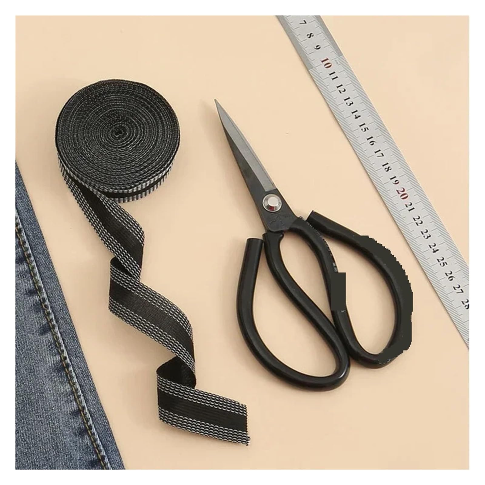 Cinta para dobladillos de pantalones Cinta autoadhesiva for coser dobladillo de pantalón, accesorios tejido ganchillo, Material DIY, suministros ropa, artes(Color 4)