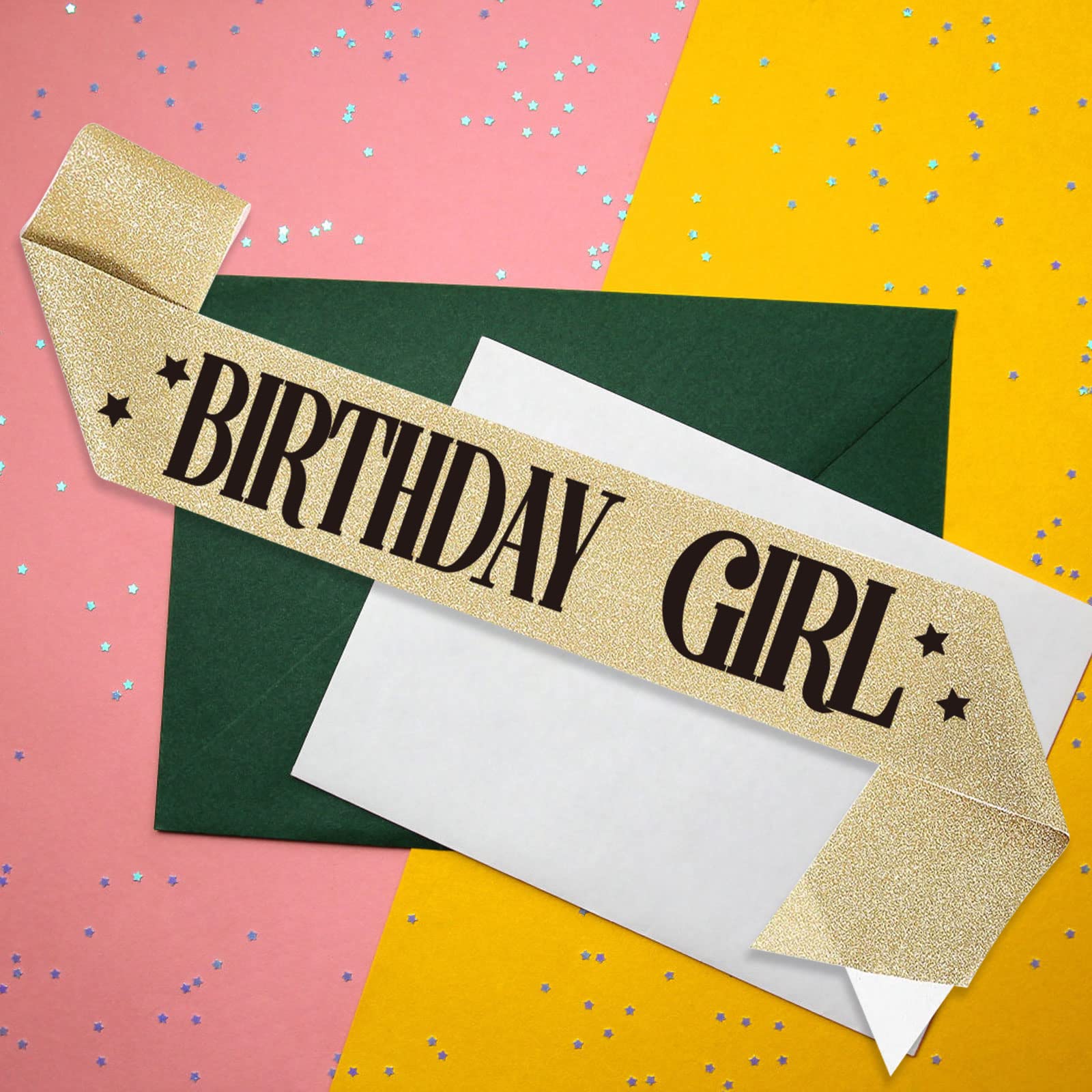 Set 40 Cumpleaños DOPENSPI Para Mujer – Banda Decorativa Y Tiara En Oro Rosa, Regalo Y Decoración De Fiesta