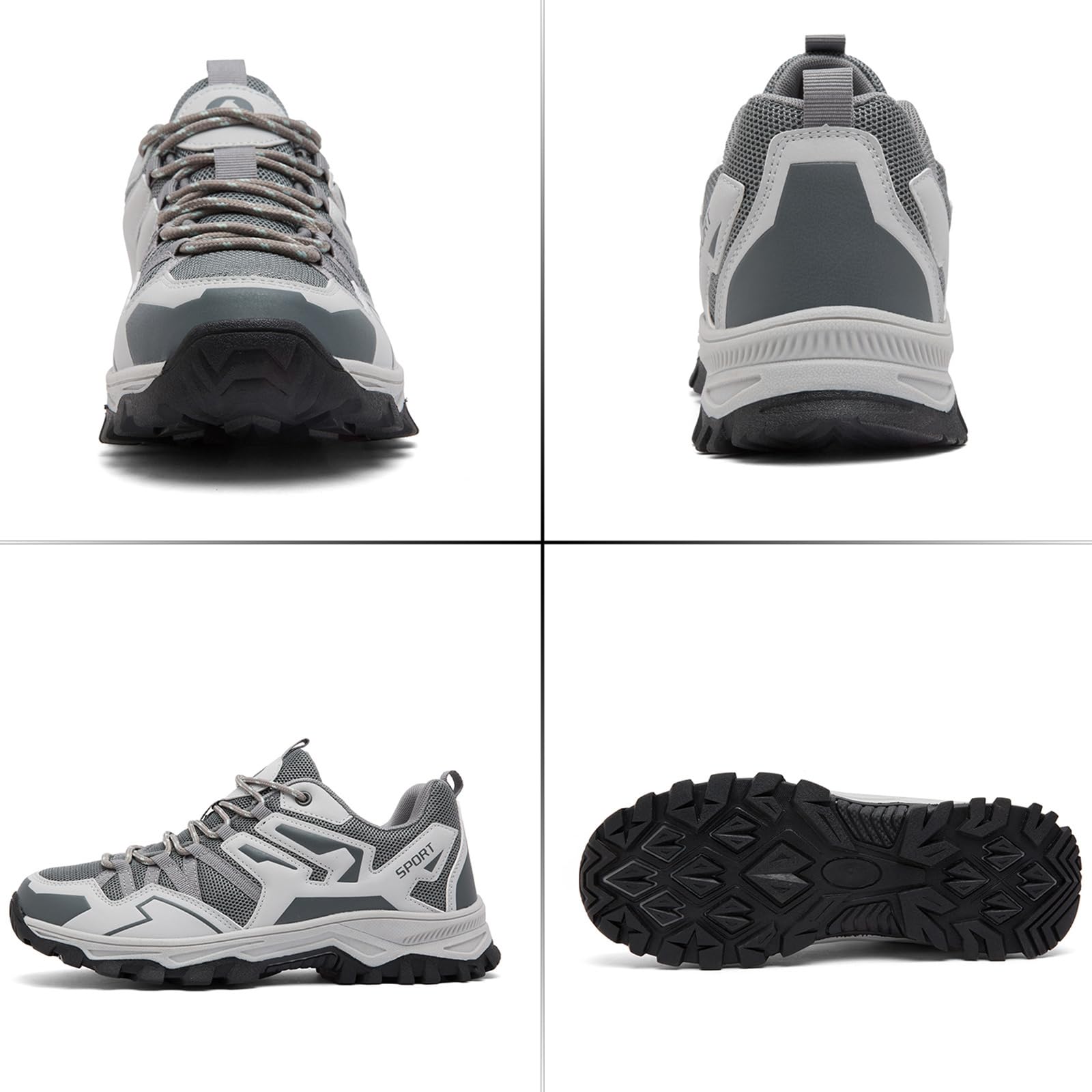 Scarpe da Trekking Uomo Scarpe da Escursionismo ArrampicataSportive Antiscivolo All'aperto Traspiranti Passeggiate Trekking Fitness Running Sneakers