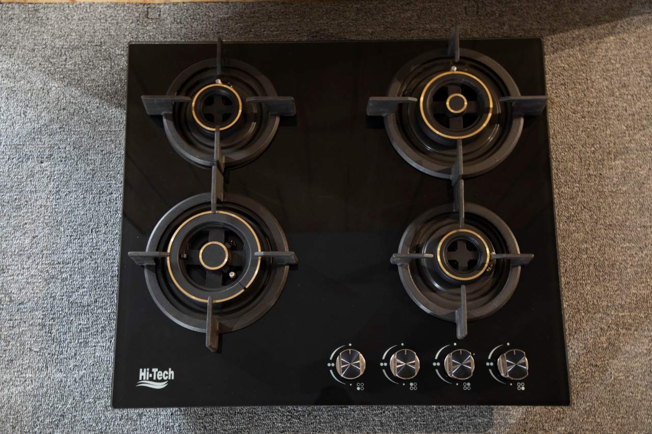 Hi-Tech Regalia 4B Classic in Built Gas Stove, Hood, with auto Ignition and Flame Failure Device