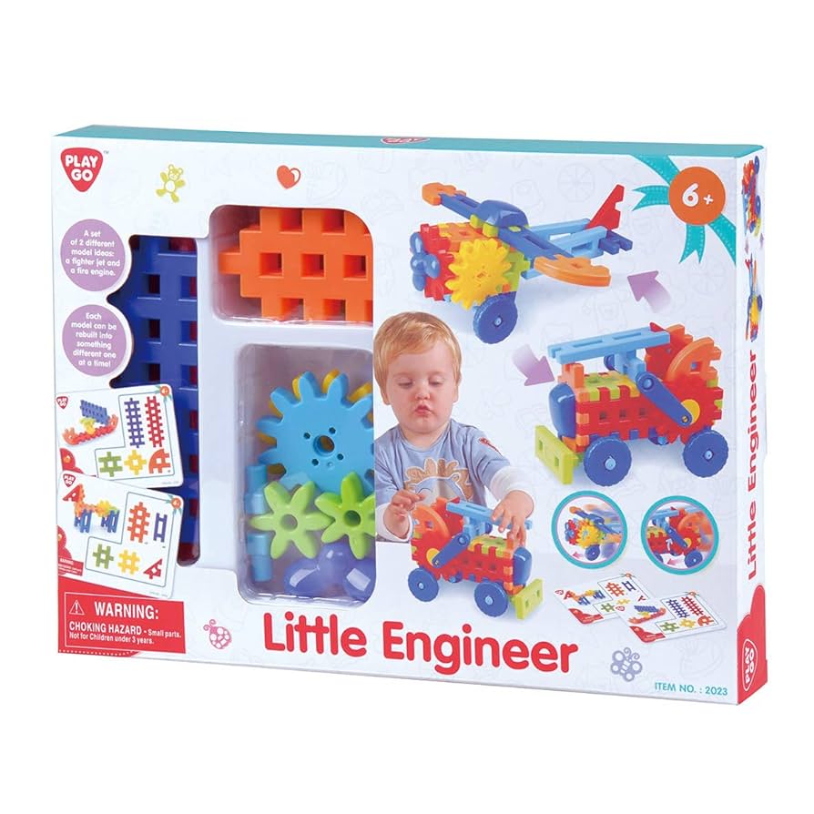 Educational construction engineering building kit for STEM learning