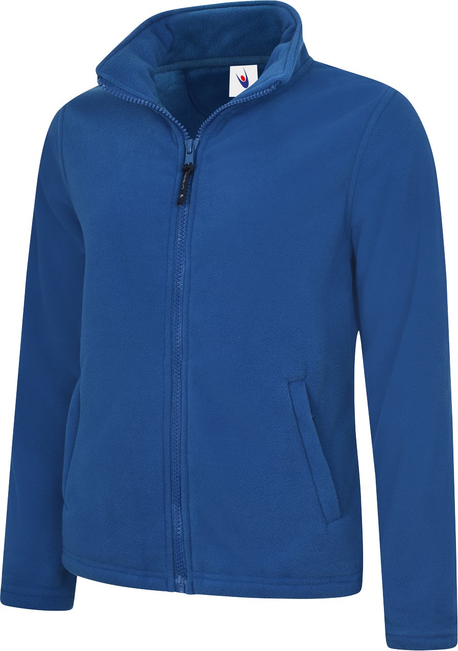 Shoppersbay Uneek Uc608 Ladies Classic Full Zip Fleece Jacket Royal 4XL