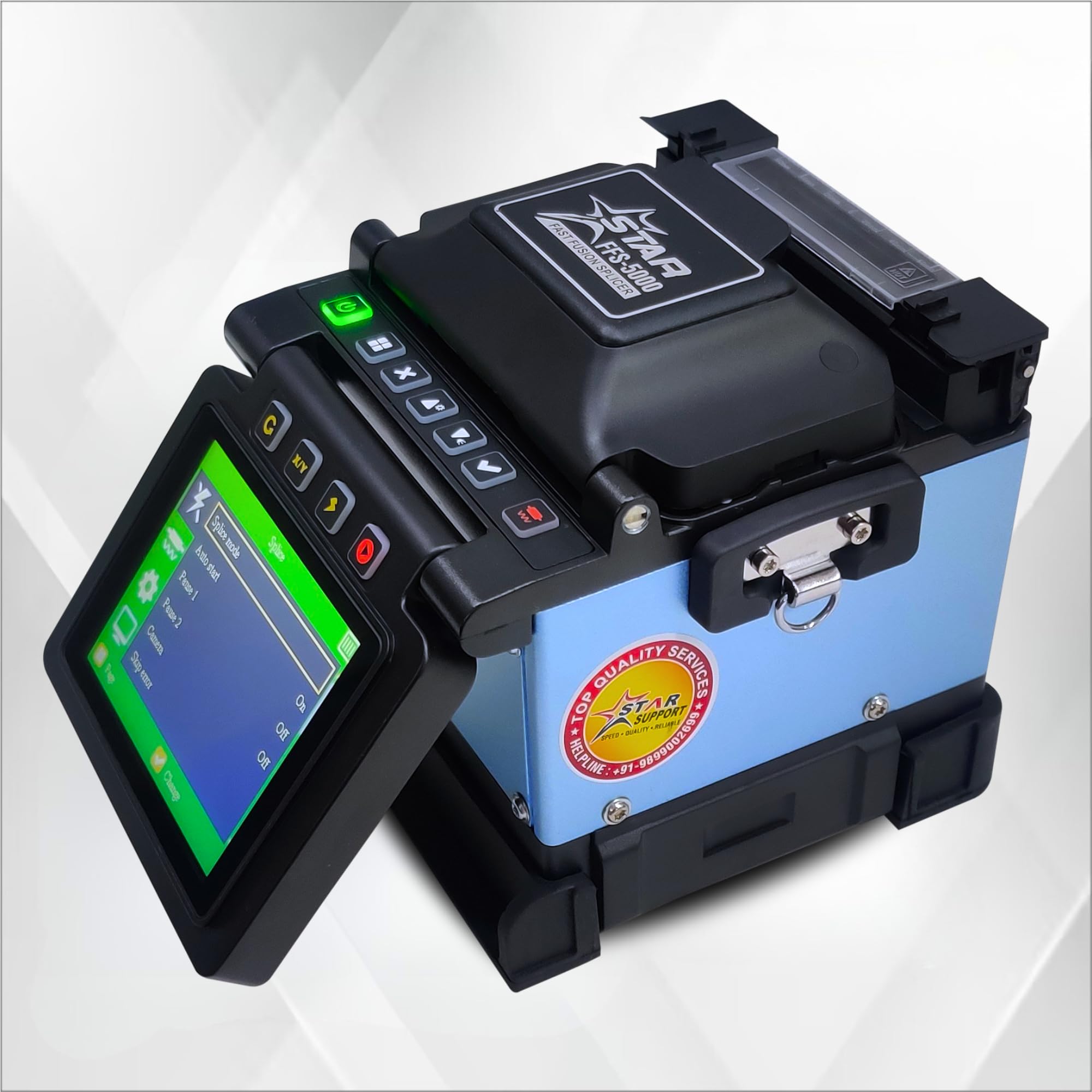 STAR FFS-5000i Core-Alignment Fusion Splicer – AI-Powered Touchscreen Fiber Optic Splicing Machine with High-Speed Performance & Ultra-Low Splice Loss-image-48