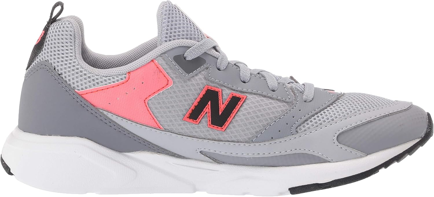 New Balance Unisex-Child 45x V1 Sneaker 10.5 Wide Little Kid Silver Mink/Tahitian Pink