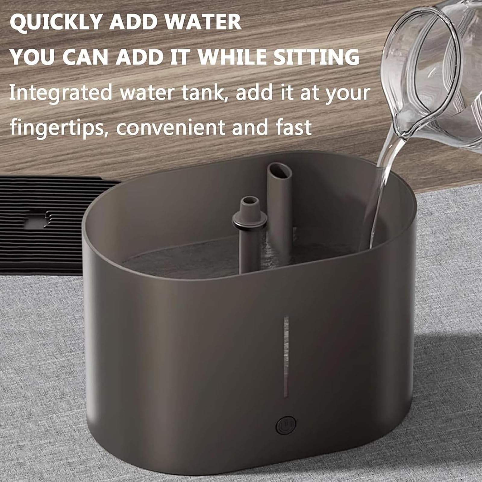 Lavavasos eléctrico de Alta presión, lavador de Tazas de té, aplicable a Tazas con un diámetro de 3-10 cm, Tanque de Agua de 1600 ml, para Bares, cafeterías, Botellas de Agua y Tazas de café
