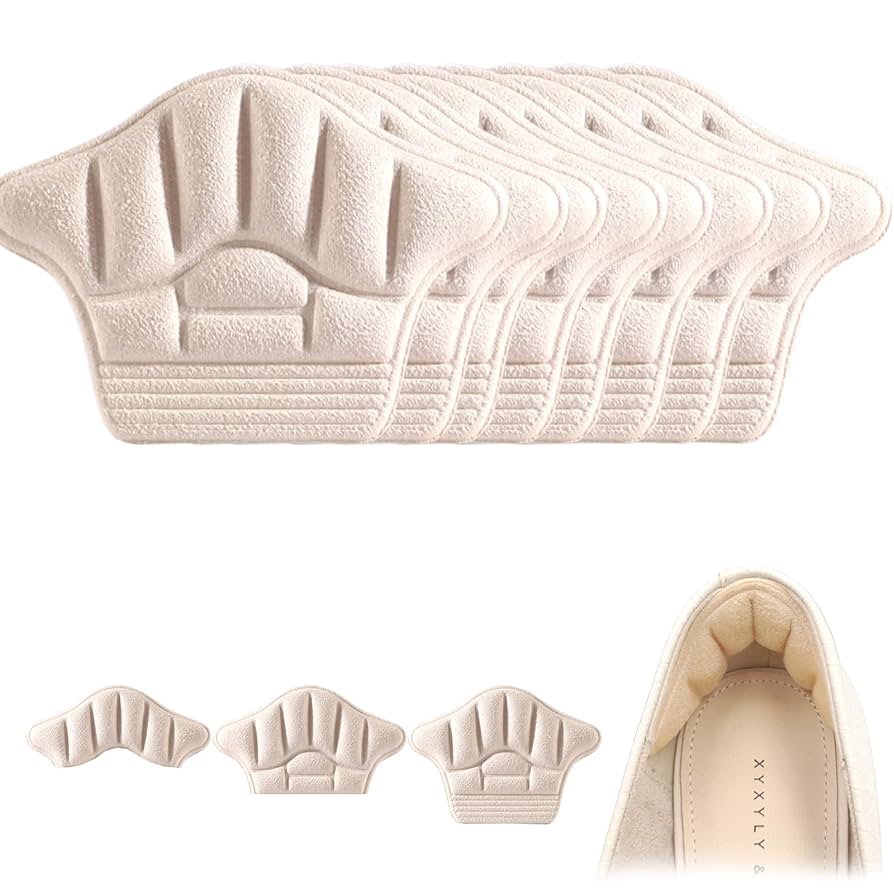 Amazon.co.jp: Kukefa 靴ずれ防止 かかとパッド 4足8枚セット