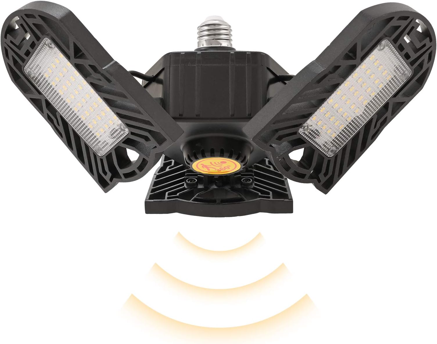 Motion Activated LED Garage Light E27 Ceiling Lights, Motion Sensor LED