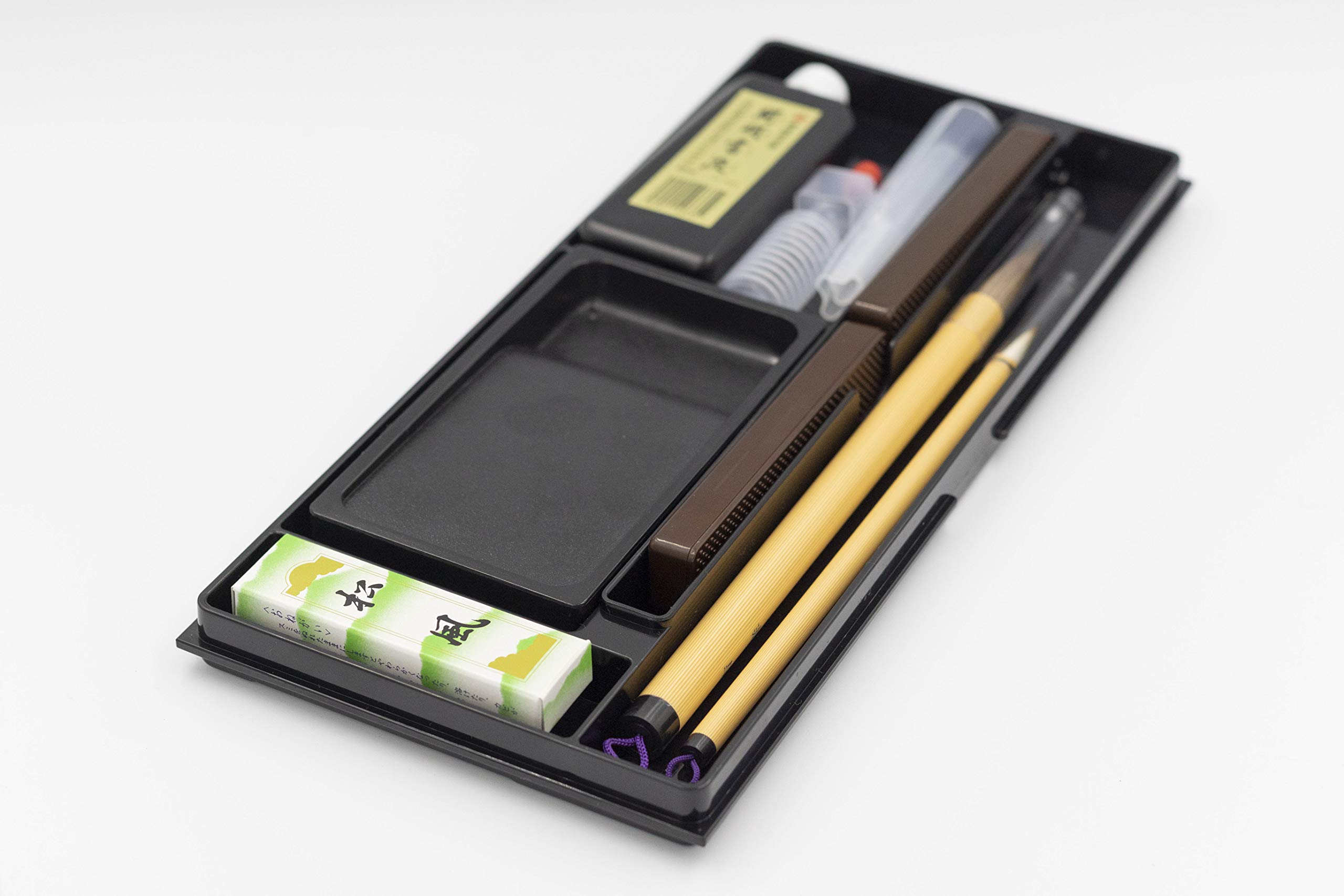 Amazon | 書道セット 用具 収納タイプ プラケース入り | 書道セット