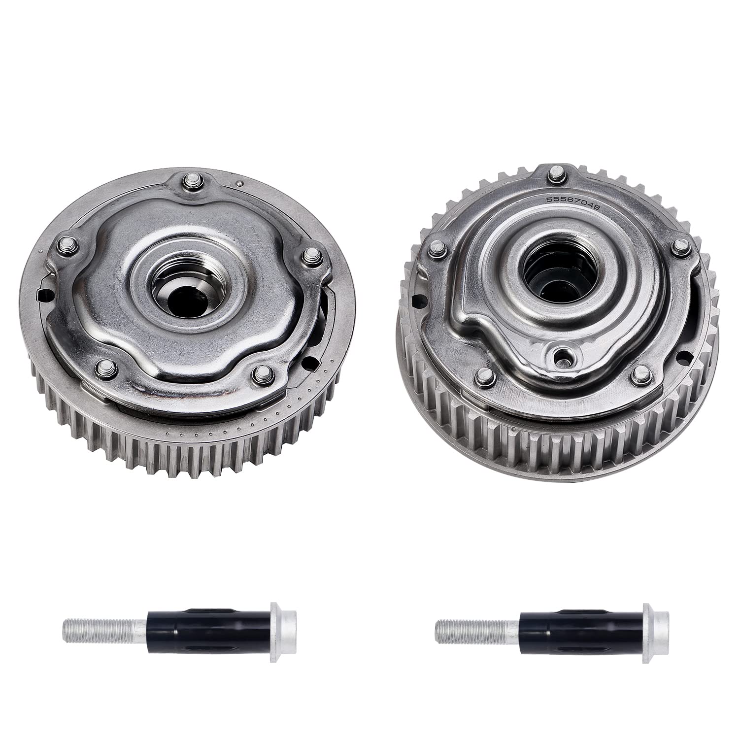 Intake & Exhaust Engine Timing Camshaft Cam Gear VVT Sprocket For Chevrolet Aveo Cruze Sonic Trax Pontiac G3 Saturn Astra 4CYL 1.6L 1.8L Replacement 55567048 55567049