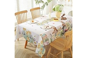Exquisite Rectangle Easter Tablecloth: Embellish Your Celebrations with Spring Charm