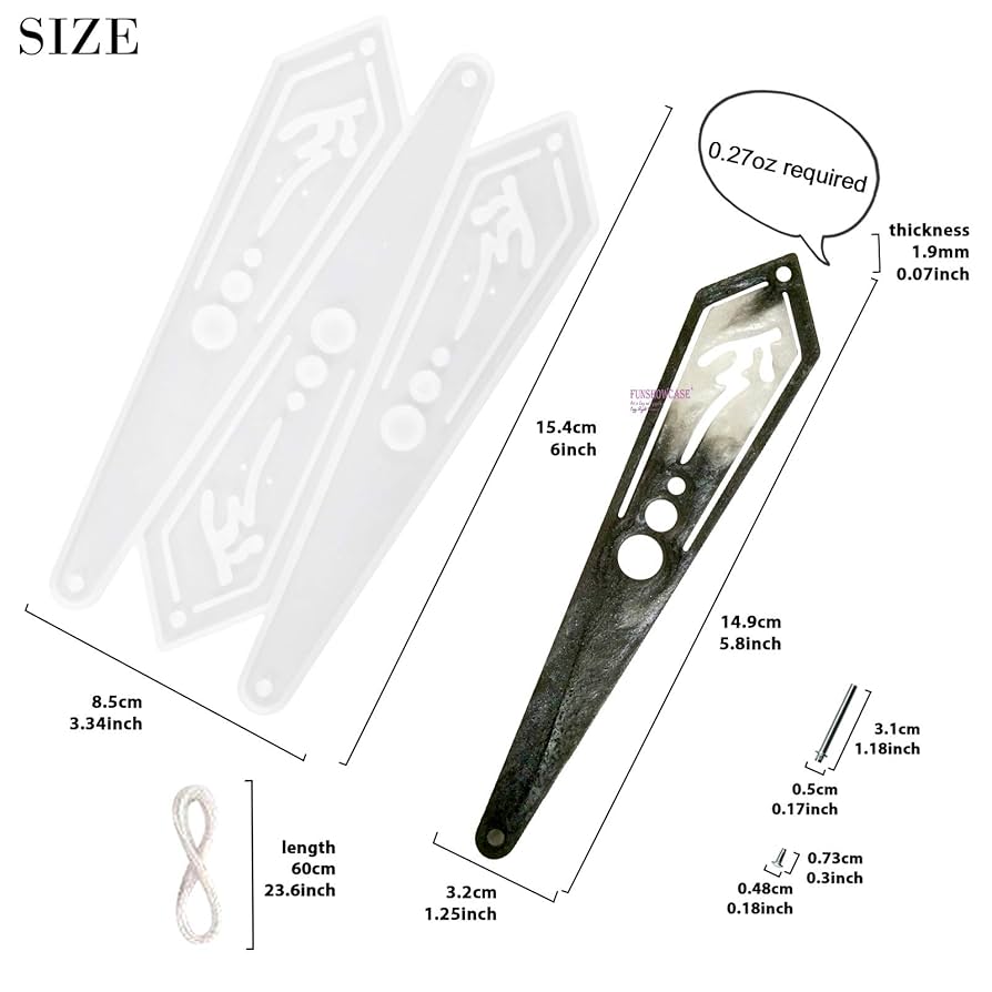 Amazon.co.jp: FUNSHOWCASE 扇 ファン レジン キャスティング