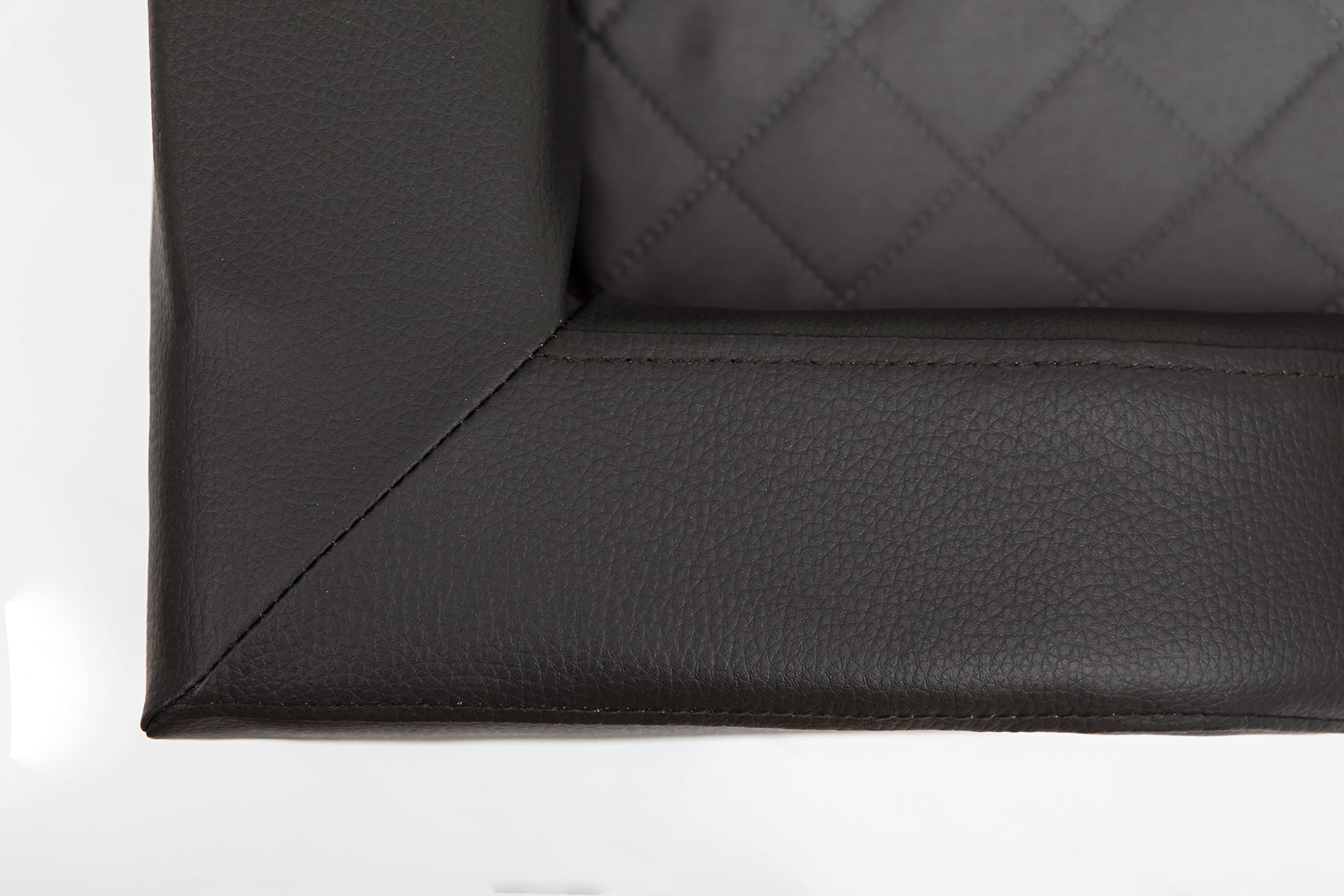 Cama Perro - Cuna para Perros para Dormir, con Funda de Cordura Extraíble (Lavable a 30°) - para Perros Pequeños y Grandes - Sofa para Perros - 93 x 62 cm - Negro