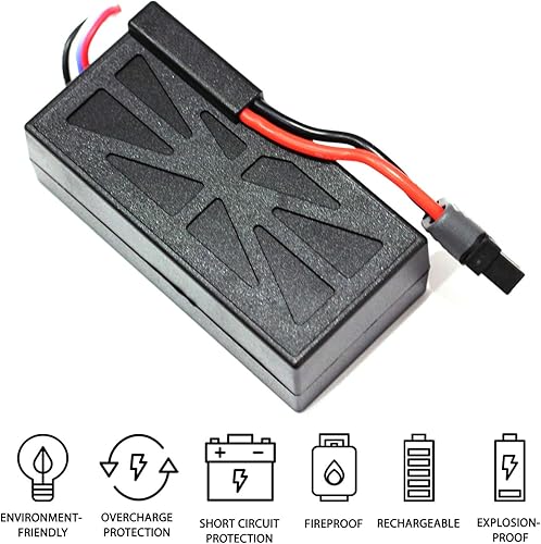 Miniatura 6 de MaximalPower Batería de repuesto para dron 11.1V 4050mAh LiPo para Parrot Disco FPV Añade minutos adicionales a tu RC Quadcopter Drone Tiempo de
