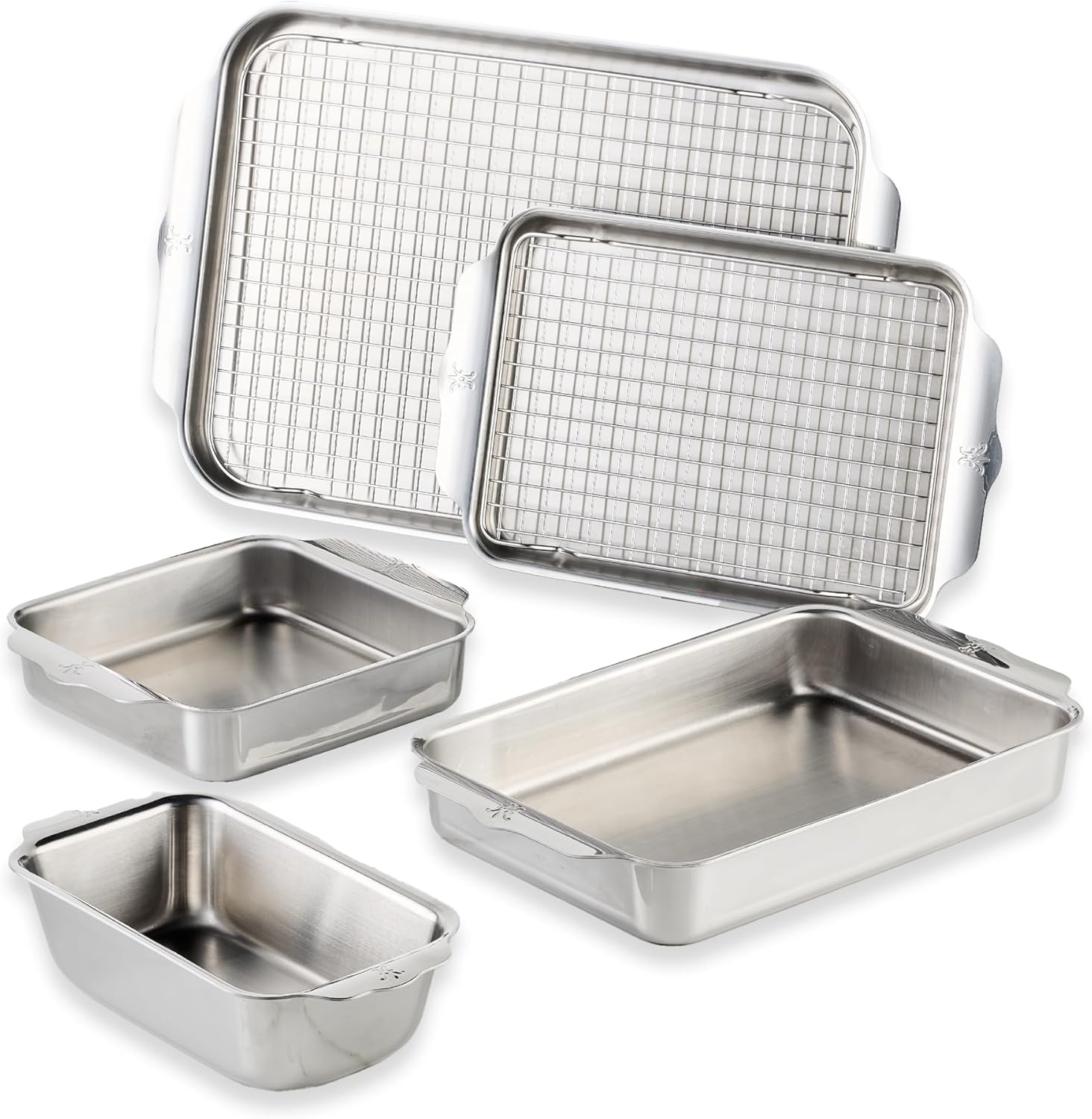 Hestan Provisions OvenBond 7-Piece Gourmet Essentials Trii-Ply Stainless Steel Set Hestan Provisions OvenBond 7-Piece Gourmet Essentials Trii-Ply Stainless Steel Set