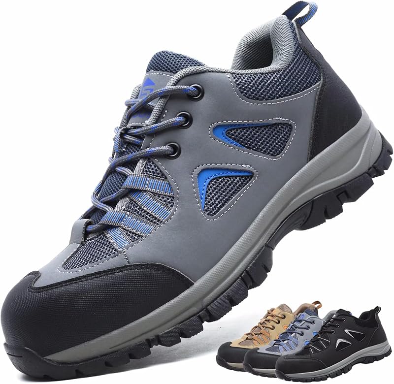 CYKYGGO Scarpe Antinfortunistiche con Punta in Acciaio
