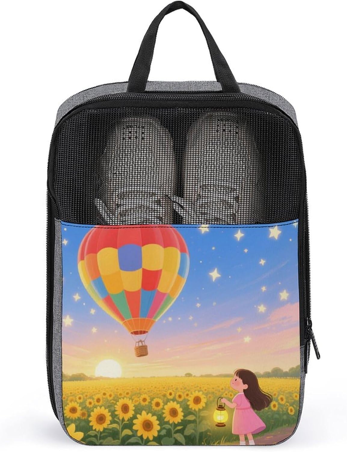 Travel Shoes Bag, Ice And Snow World Travel Bags for Shoes, Travel, Sports, Foldable Shoe Pouch for Men And Women