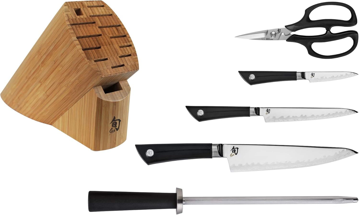 Shun Sora 6 Pc Basic Knife Block Set