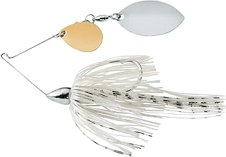 War Eagle Nickel Frame Finesse Colorado / Turtleback Spinnerbait Shimmer Blue Skirt 5/16 oz.