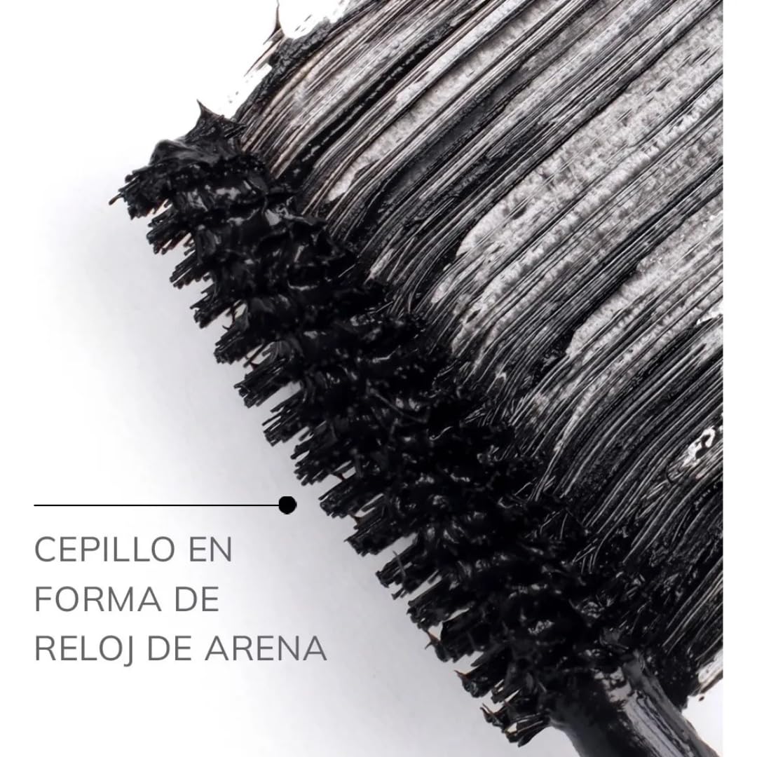 FARMASi Full Blast Softens and Moisturizes Lash Mascara, Ultra Black Makeup, Volumizing, Lengthening, Sunflower Olive and Shorea Wax, Black, 0.33 Fl Oz