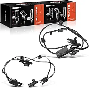 A-Premium ABS Wheel Speed Sensor Front Left and Right (2‑Piece Set)