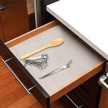 Rotoli Antiscivolo MATZE Per Cassetti - 4 Pezzi 150x50 Cm Trasparenti | Fai Da Te - Foto 4