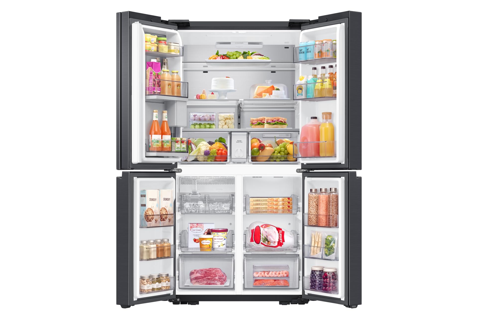 SAMSUNG Réfrigérateur congélateur bas RF65DG960ESG