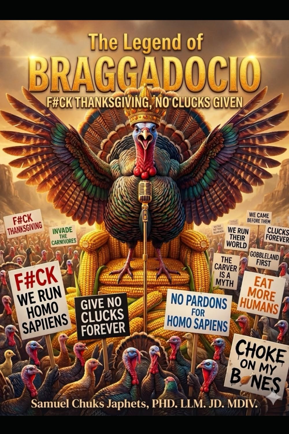 THE LEGEND OF BRAGGADOCIO: F#CK THANKSGIVING, NO CLUCKS GIVEN