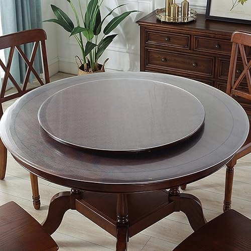 Miniatura 4 de Mantel de plástico transparente fuerte de 0.079 in, protector de mesa impermeable de PVC lavable para mesa de comedor, escritorio, varios tamaños,