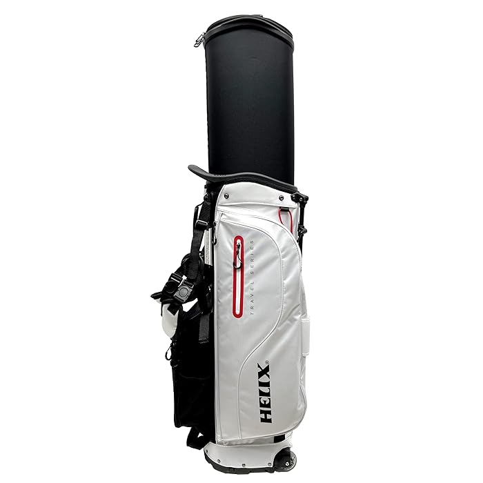 Buy Helix Golf Stand Bag Retractable, 6 Way Dividers with Backstrap