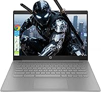 HP 14-inch Chromebook 2025 Intel Celeron N4500, 4GB RAM, 128GB Storage (64GB eMMC + USB), Wi-Fi 6, Anti-Glare HD Display, Chrome OS for Students & Daily Use