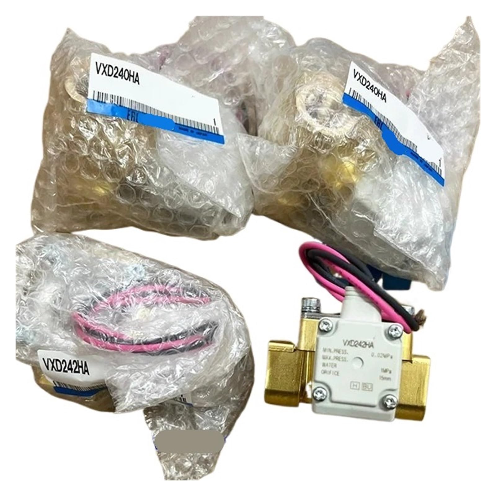 TSCFHGQI 1pcs VXD240HA VXD242HA VXD242HF VXD242HG VXD242KZ2A Solenoid Valve(VXD242KZ2A)